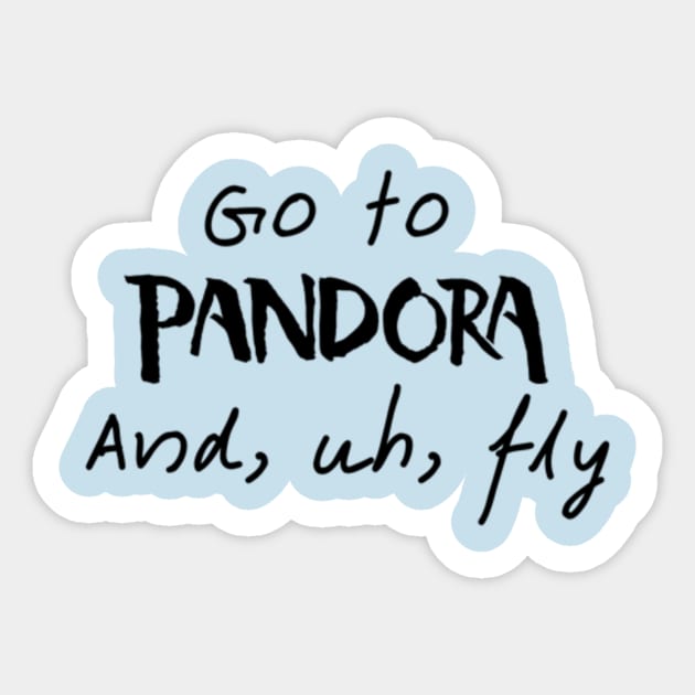 Pandora Sticker by DisTwits Network